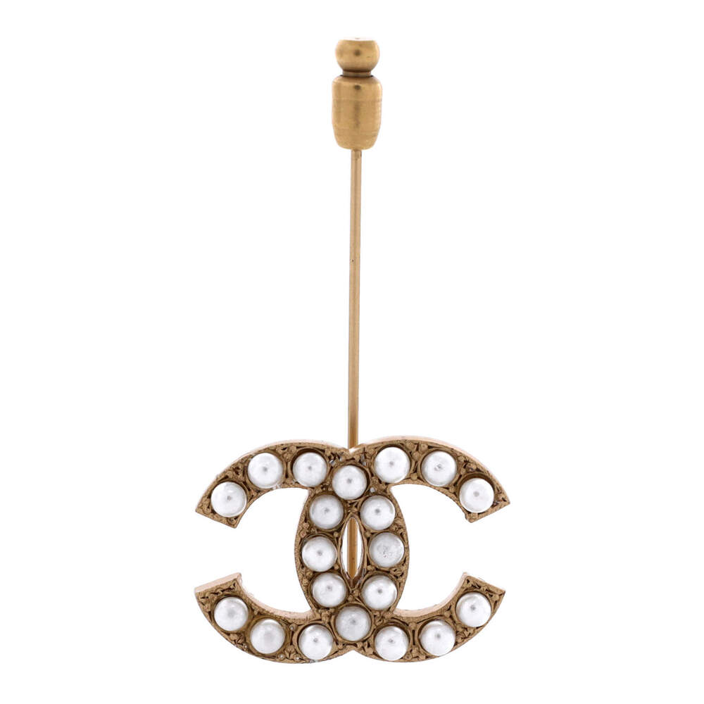 Chanel CC Brooch
